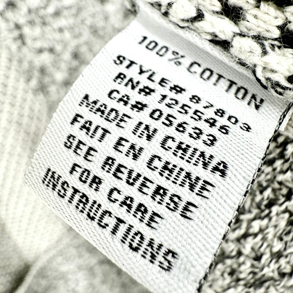 Habitat Sz Medium Black White Wearable Art to Wear Artsy Jacket Blouse Shirt Top - Picture 8 of 8